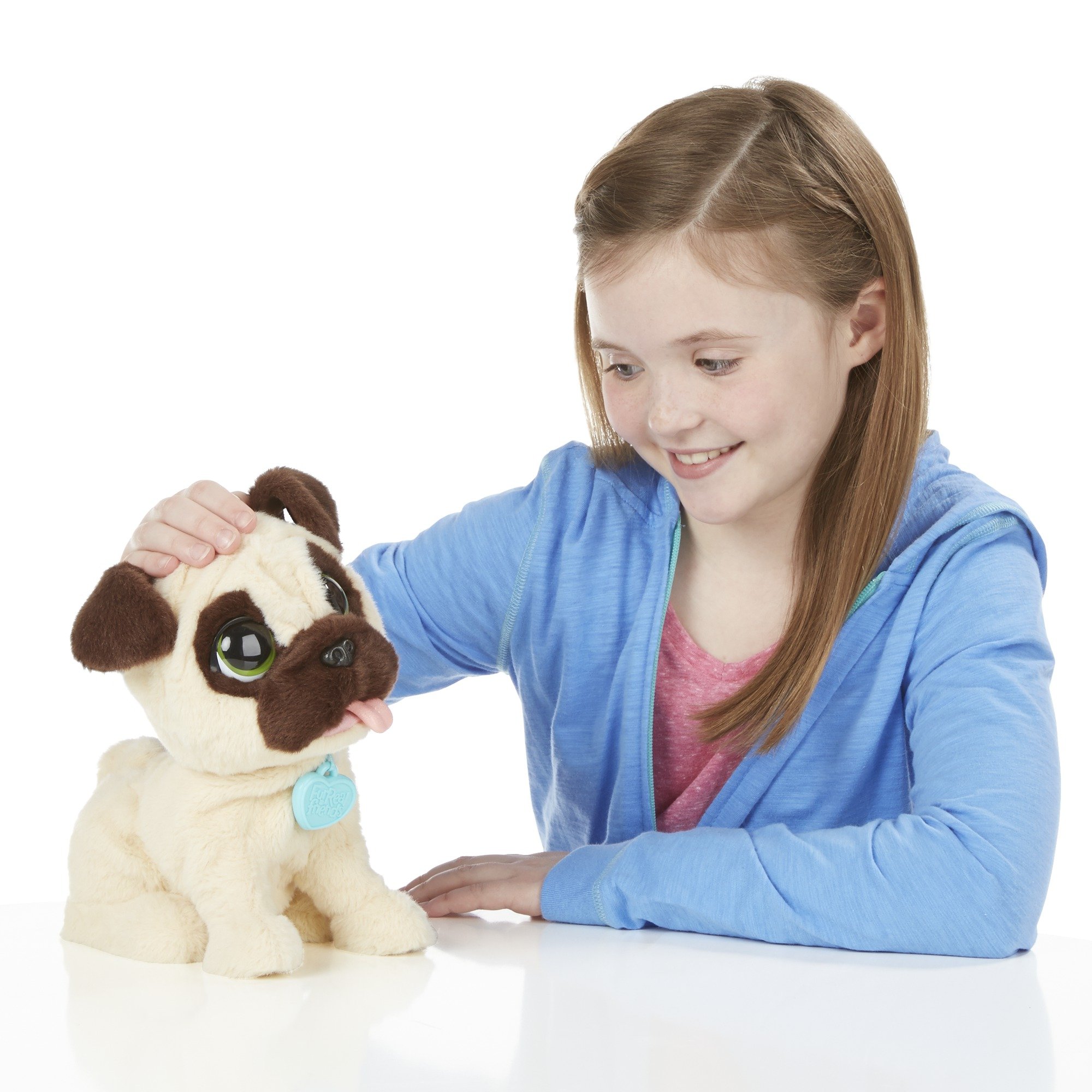 Amazon.com: FurReal Friends B0449AS0 JJ My Jumpin' Pug Pet Plush